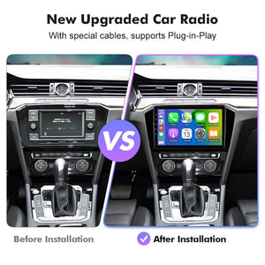 NEW! Android 10-Android 13 QLED Android Auto 10” Car Radio For VW/Volkswagen Passat B8 2015-