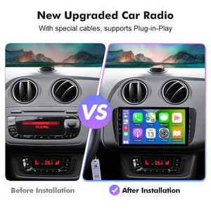NEW! Android 13 For Seat Ibiza 2009-2015 2K HD Screen Carplay 9” Car Radio