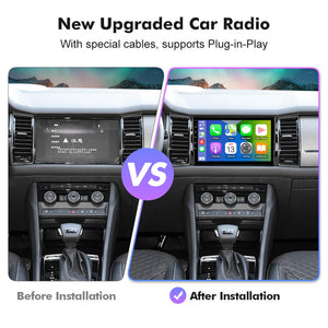 NEW! Android 13 For Skoda Kodiaq 2017-2021 2K Screen Android Auto 10.1” Car Radio