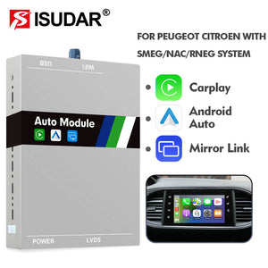 Carlinkit Wireless Apple Carplay adapter For Peugeot & Citroen 308,408,C5,C6, C4,Sega,4008,5008 DS
