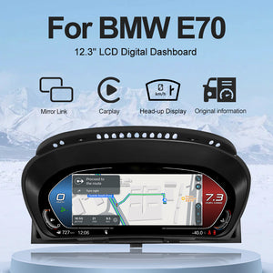 FOR BMW X5 E70 X6 E71 2006-2013 CCC CIC Digital Carplay dashboard Instrumental Cluster Speedometer Screen