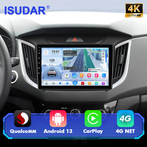 For Hyundai Creta IX25 2015-2019 Q74 Qualcomm Android 13 10" Car Radio