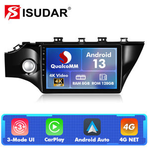 For KIA RIO 4 2017-2021 Q74 Qualcomm Android 13 10" Car Radio