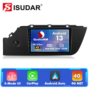 For KIA RIO 4 2020 2021 Q74 Qualcomm Android 13 9" Car Radio
