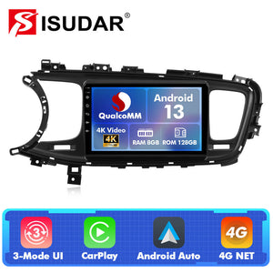 For Kia Optima K5 2011-2015 Q74 Qualcomm Android 13 9" Car Radio
