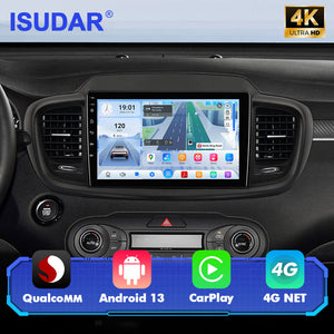 For Kia Sorento 3 2015-2020 Q74 Qualcomm Android 13 10" Car Radio