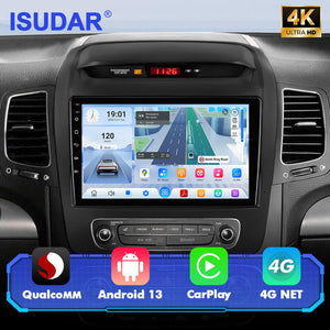 For Kia Sorento MK3 2014-2015 Q74 Qualcomm Android 13 9" Car Radio
