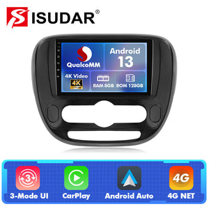 For Kia Soul 2014-2019 Q74 Qualcomm Android 13 9" Car Radio