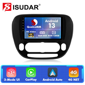 For Kia Soul 2014-2019 Q74 Qualcomm Android 13 9" Car Radio