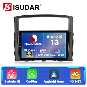 For Mitsubishi/Pajero 2006-2014 Q74 Qualcomm Android 13 9" Car Radio