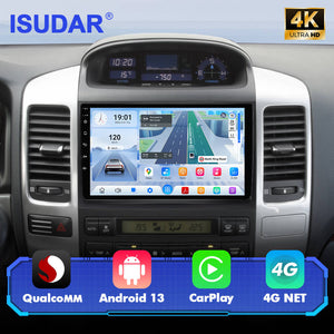 For TOYOTA/Prado J120 2004-2009 Q74 Qualcomm Android 13 9" Car Radio