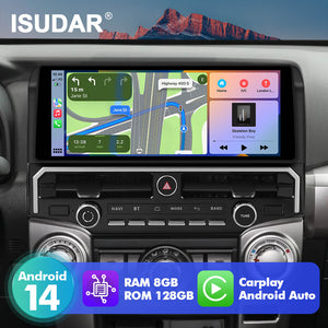 For Toyota 4Runner 2010-2019 12.3inch T75 Android 14 UIS7865 Car Radio