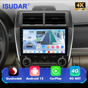For Toyota Camry 2012-2014 Q74 Qualcomm Android 13 10" Car Radio