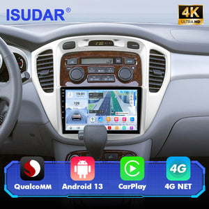 For Toyota Highlander 2000-2007 Q74 Qualcomm Android 13 9" Car Radio