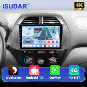 For Toyota RAV4 2001-2006 Q74 Qualcomm Android 13 9" Car Radio - ISUDAR Official Shop