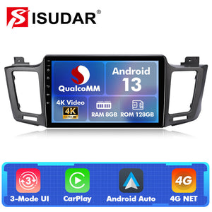 For Toyota RAV4 RAV 4 2013-2018 Q74 Qualcomm Android 13 10" Car Radio - ISUDAR Official Shop