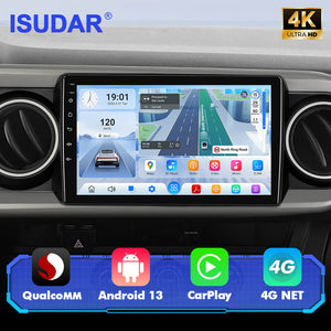 For Toyota Tacoma 2016-2021 Q74 Qualcomm Android 13 10" Car Radio