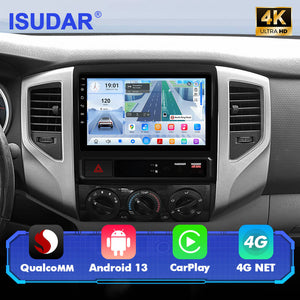 For Toyota Tacoma 2 N200 Hilux 2005-2015 Q74 Qualcomm Android 13 9" Car Radio - ISUDAR Official Shop