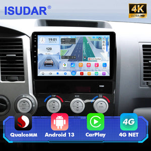 For Toyota Tundra 2007-2013 Sequoia 2007-2016 Q74 Qualcomm Android 13 10" Car Radio