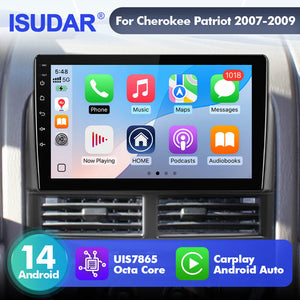 Upgrade from T72 - T75 series Android 14 UIS7865 Car Radio For Cherokee Patriot 2007-2009 - ISUDAR Official Shop