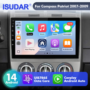 Upgrade from T72 - T75 series Android 14 UIS7865 Car Radio For Compass Patriot 2007-2009 - ISUDAR Official Shop
