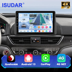 For Honda Accord 10th 2018-2022 Q74 Qualcomm Android 13 10" Car Radio