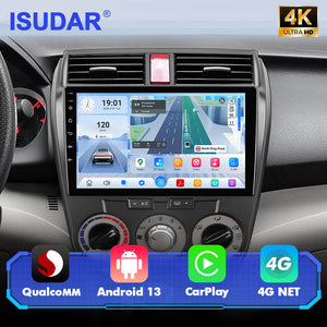 For Honda City 2008-2013 Q74 Qualcomm Android 13 10" Car Radio