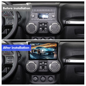Upgrade from T72 - T75 series Android 14 UIS7865 Car Radio For Jeep Wrangler 2007-2018