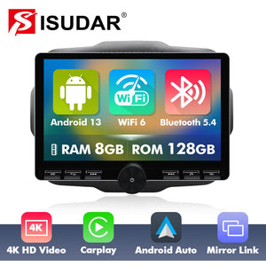 10 inch Android 14/Android 13 Button Car Radio For Jeep Renegade 2014-2018