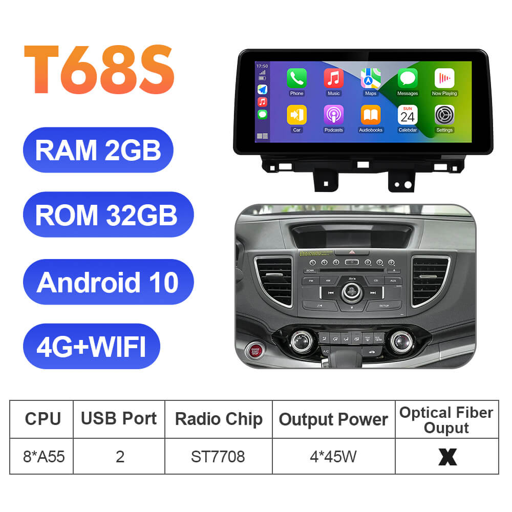 ISUDAR Carlinkit Wireless Carplay Android Auto Kit For Infiniti  Q50L/QX50/QX60/Nissan/Patrol Car Multimedia Play Box