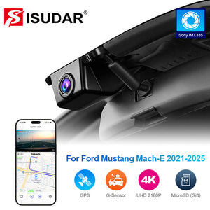 ISUDAR 2026 OEM Dash Cam 4K UHD Sony Sensor WiFi App For Ford Mustang Mach-E 2021-2025 - ISUDAR Official Shop