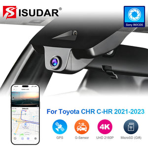 ISUDAR 2026 OEM Dash Cam 4K UHD Sony Sensor WiFi App For Toyota CHR C-HR 2021-2023 - ISUDAR Official Shop