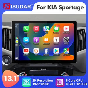 ISUDAR 2K 13.1 Inch Android 12 Car Radio For Kia/sportage 2010-2012 2016