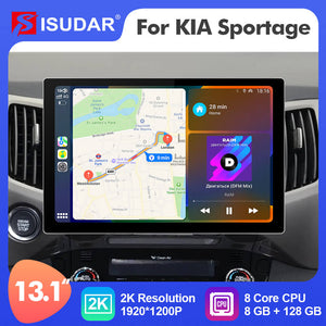 ISUDAR 2K 13.1 Inch Android 12 Car Radio For Kia/sportage 2010-2012 2016