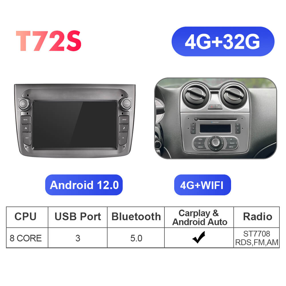 CarPlay Radio For Alfa Romeo MiTo Type 955 Android Auto GPS SatNav IPS Head  Unit