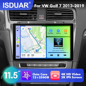 NEW! 11.5” Android 13 For VW Golf 7 2013-2019 Left Driving Car Radio with Carplay AA