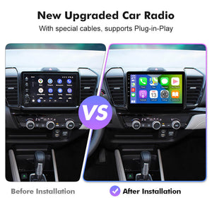 NEW! Android 10-Android 13 QLED Android Auto 9” Car Radio For Honda City 2020-