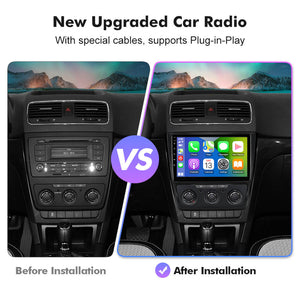 NEW! Android 13 For Skoda Yeti 2009 2010 2011 2012 2013 2K Screen Android Auto 10.1” Car Radio