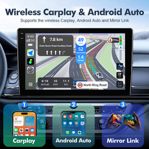 For Honda Accord 7 2003-2007 Q6 Qualcomm Android 13 10.1" screen music car radio DSP ADAU