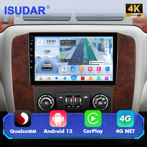 Q74 Qualcomm Android 13 9" Car Radio For GMC Sierra/Yukon/Sierra 3rd /Chevrolet Tahoe/Suburban/Suburban 10th/Silverado 2nd