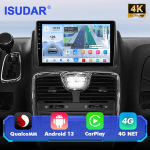 Q74 Qualcomm Android 13 9" Car Radio For Dodge Grand Caravan 2011-2020 Chrysler Town & Country 2011-2016 Chrysler Grand Voyager 2011-2015