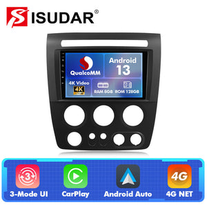 Q74 Qualcomm Android 13 9" Car Radio For Hummer H3 2005-2010