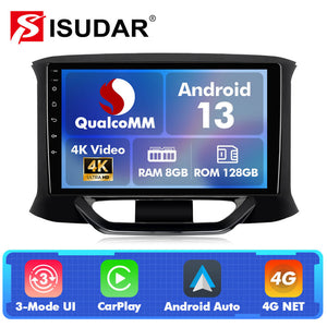 Q74 Qualcomm Android 13 9" Car Radio For Lada Xray 2015-2019