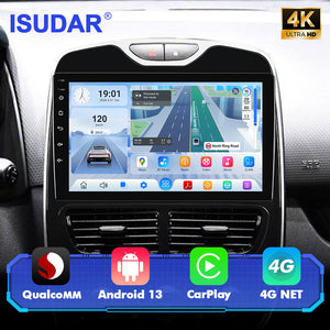 Q74 Qualcomm Android 13 10" Car Radio For RENAULT clio 3 4 2013-2018