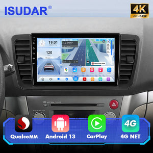 Q74 Qualcomm Android 13 9" Car Radio For Subaru Legacy Outback 2005-2009