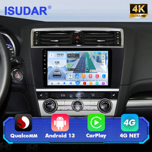 Q74 Qualcomm Android 13 9" Car Radio For Subaru Outback Legacy 2015-2018