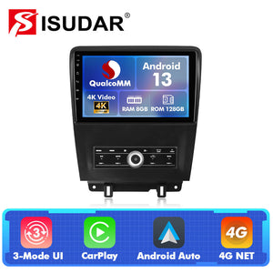 Q74 Qualcomm Android 13 For Ford Mustang 2010-2014 10" Car Radio - ISUDAR Official Shop