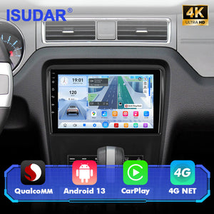 Q74 Qualcomm Android 13 For Ford Mustang 2010-2014 10" Car Radio - ISUDAR Official Shop