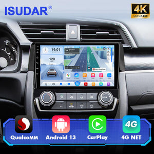 Q74 Qualcomm Android 13 For Honda Civic 10th 2016-2020 9" Car Radio