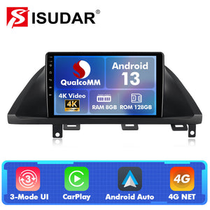 Q74 Qualcomm Android 13 For Honda Odyssey 2005 - 2010 9" Car Radio
